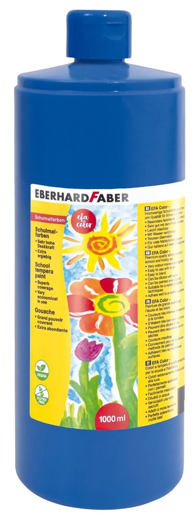 TEMPERA 1000 ML ALBASTRA EBERHARD FABER TEMPERA 1000 ML ALBASTRA EBERHARD FABER
